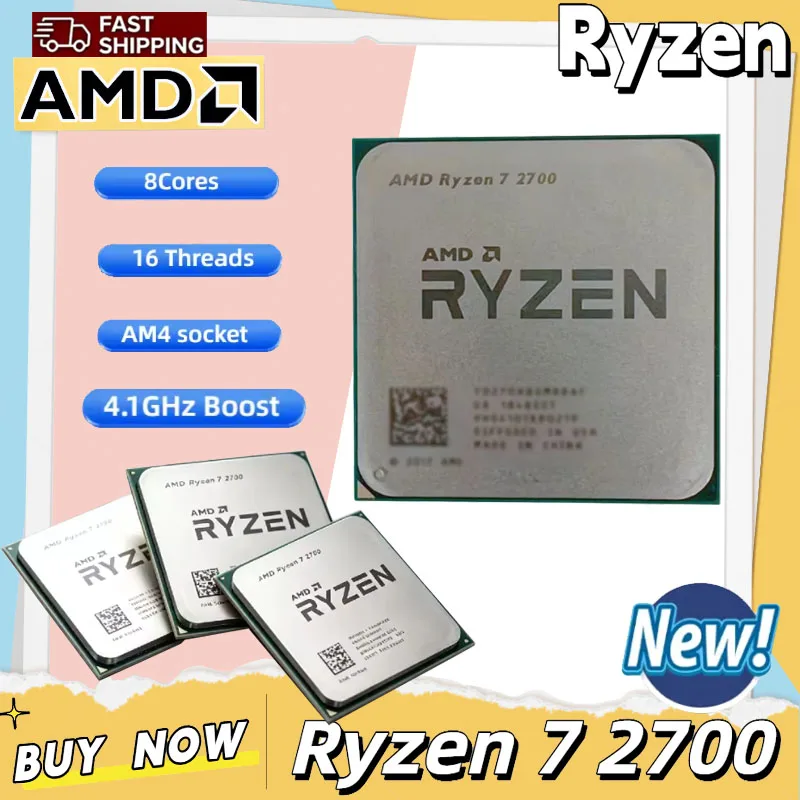 Amd Cpu Ryzen 7 - AMD Ryzen 7 2700 Desktop CPU